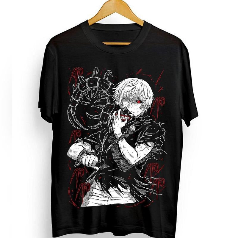 Tokyo Ghoul, Ken Kaneki T-shirt Japanaise Manga Anime, GIFT for him,Menswear Top Underwear Hoodie, Sweatshirt | CiraTrend.com