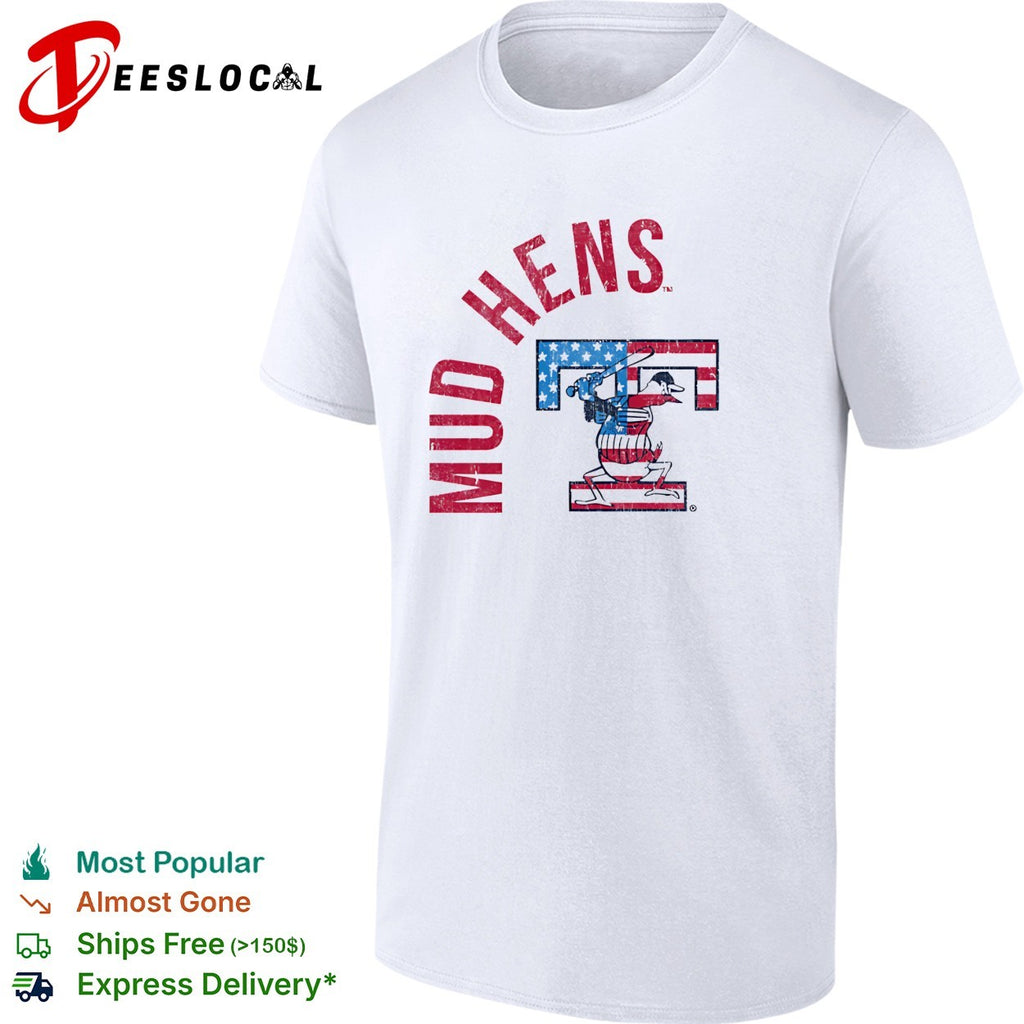 Toledo Mud Hens patriotic mascot shirt