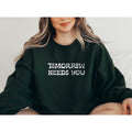 Tomorrow Needs You Crewneck Sweatshirt Green Mental Health Sweatshirt Mental Health Shirt Suicide Awareness Shirt...