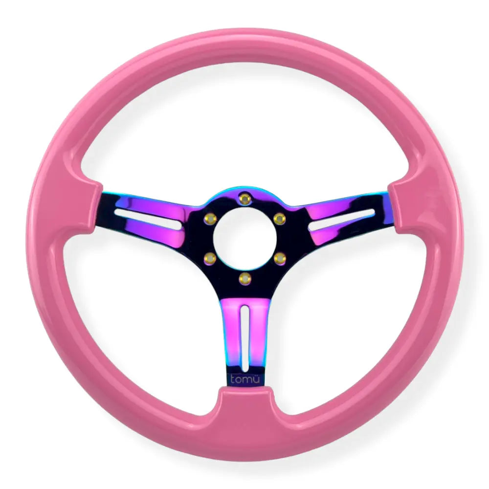 Tomu Hakone Gloss Pink with Neo Chrome Spoke Steering Wheel T-Shirts, Hoodie, Sweatshirt | CiraTrend.com (Image 1)