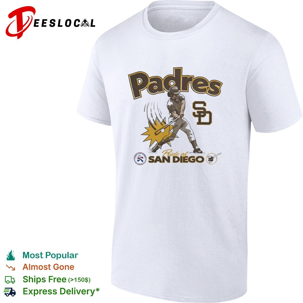 Tony Gwynn San Diego Padres MLB Pride of San Diego shirt