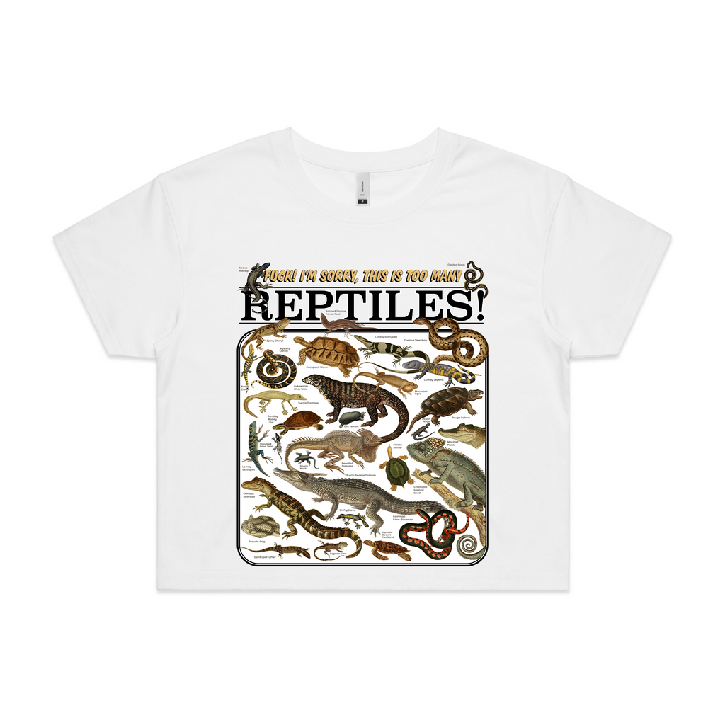 Too Many Reptiles Tee Hoodie, Sweatshirt | CiraTrend.com (Image 4)