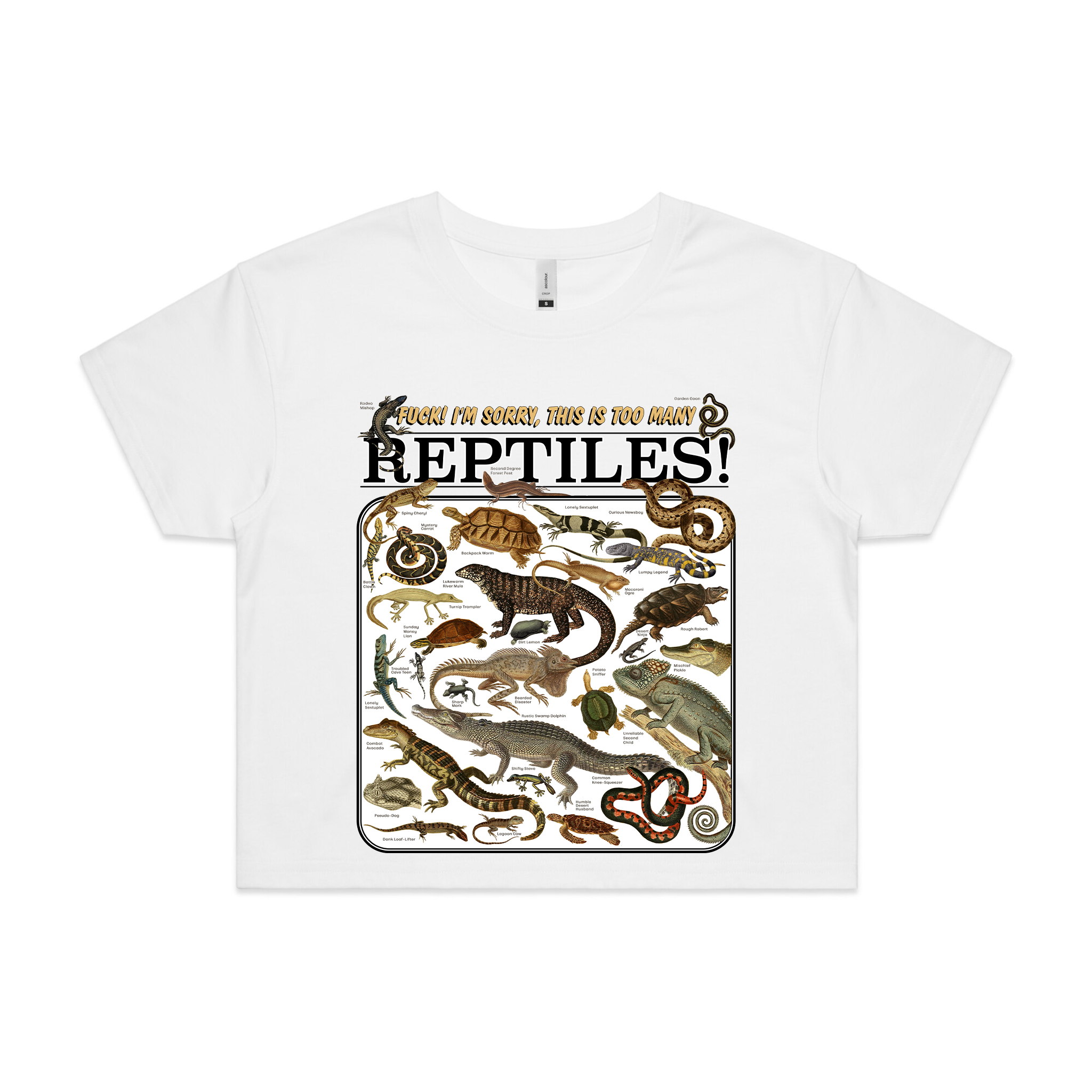 Too Many Reptiles Tee Hoodie, Sweatshirt | CiraTrend.com (Image 4)