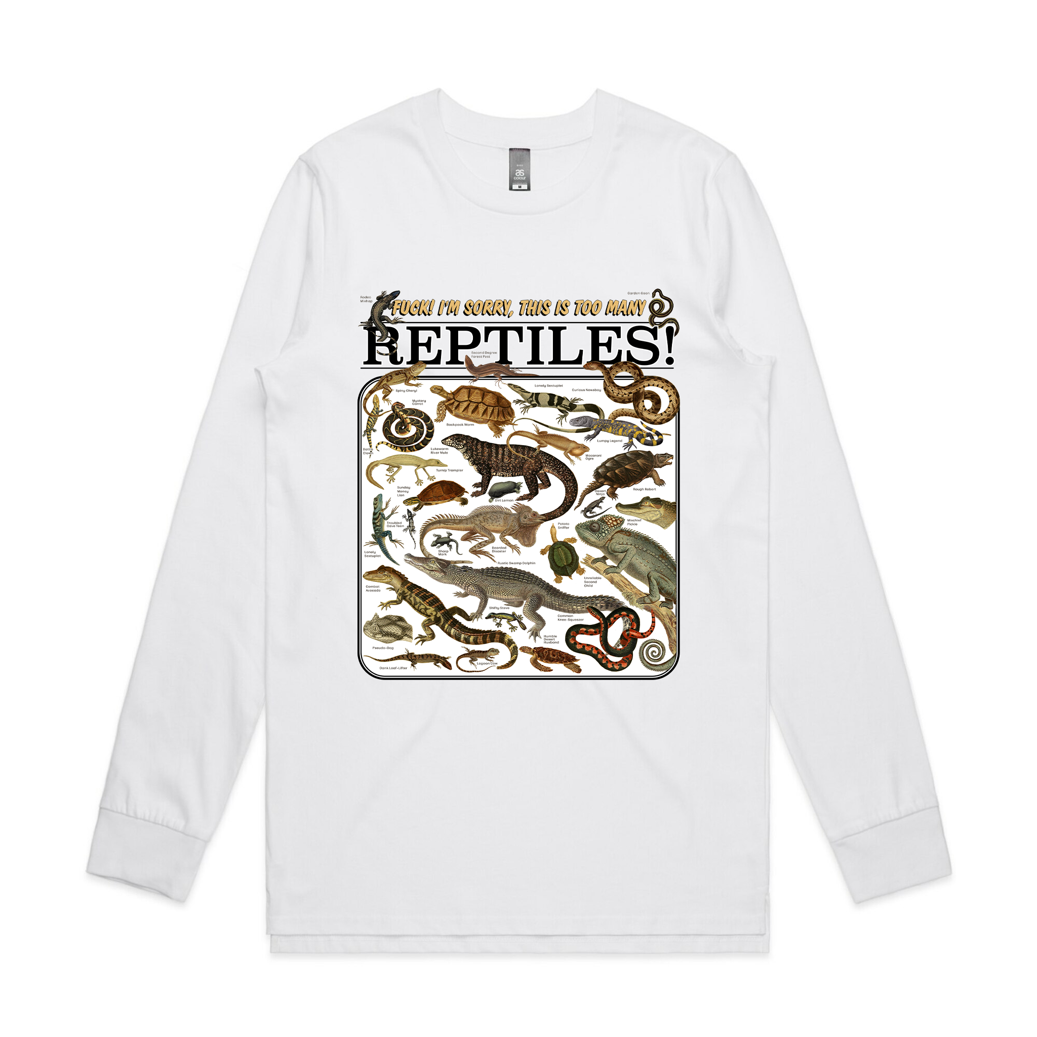 Too Many Reptiles Tee Hoodie, Sweatshirt | CiraTrend.com (Image 5)