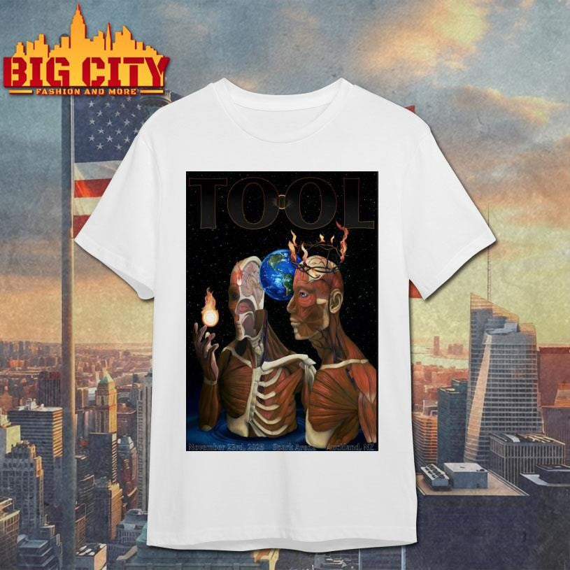 Tool Nov 23 2025 Spark Arena In Auckland New Zealand Poster Shirt