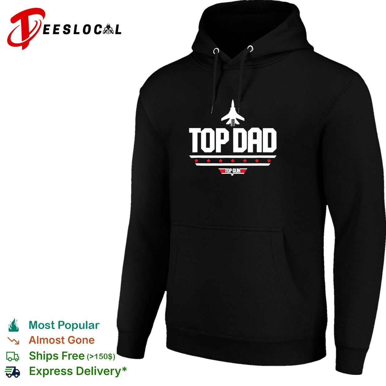 Dad Top Gun jet shirt