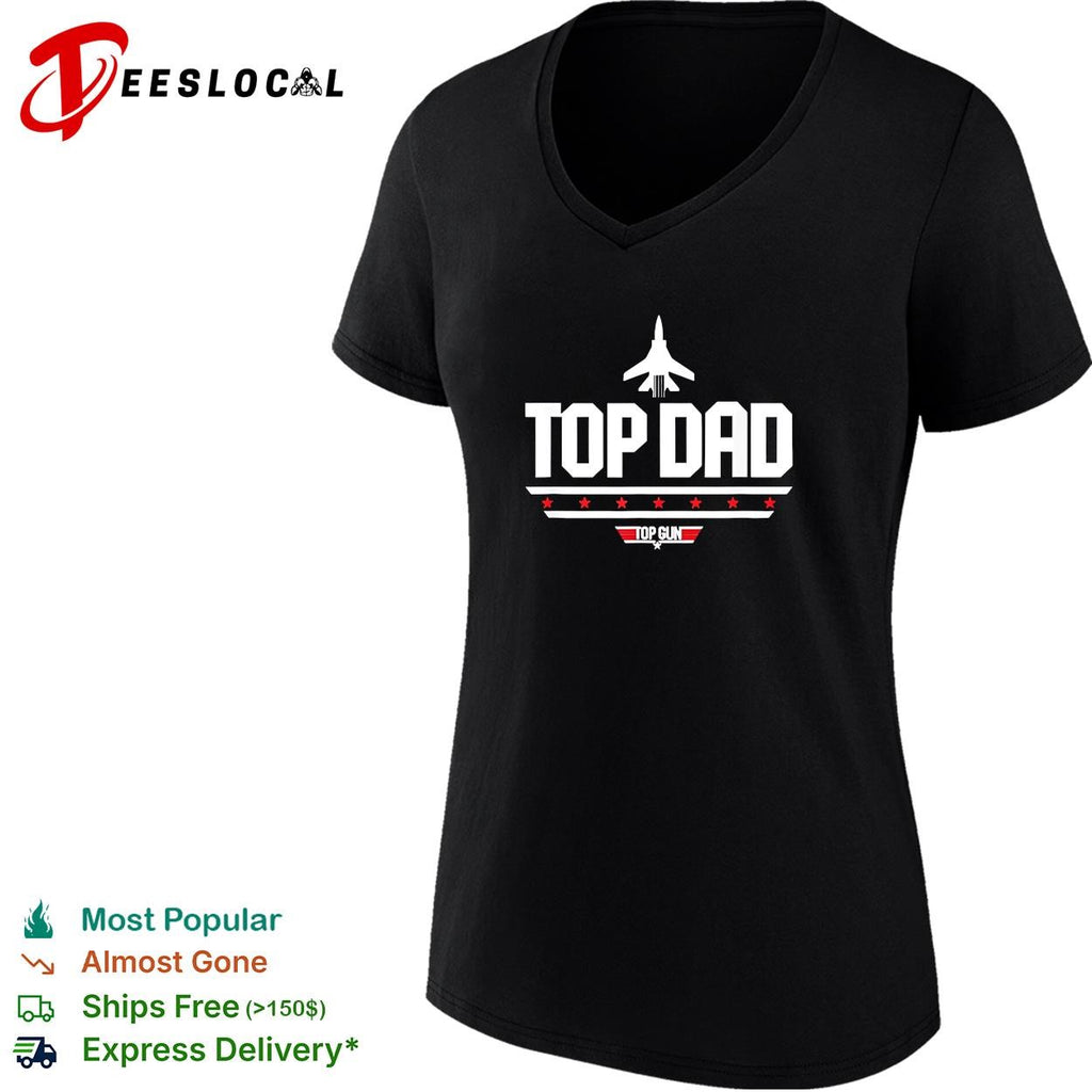 Dad Top Gun jet shirt
