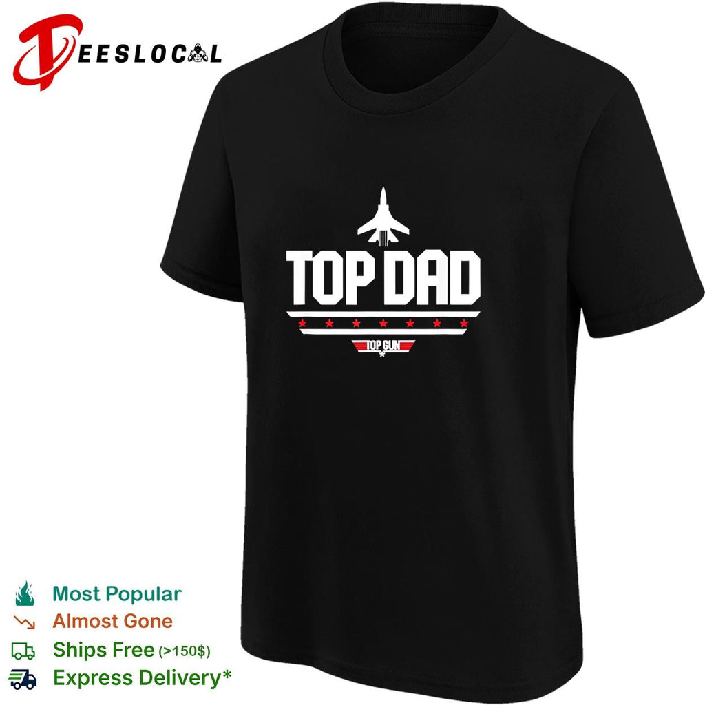 Dad Top Gun jet shirt