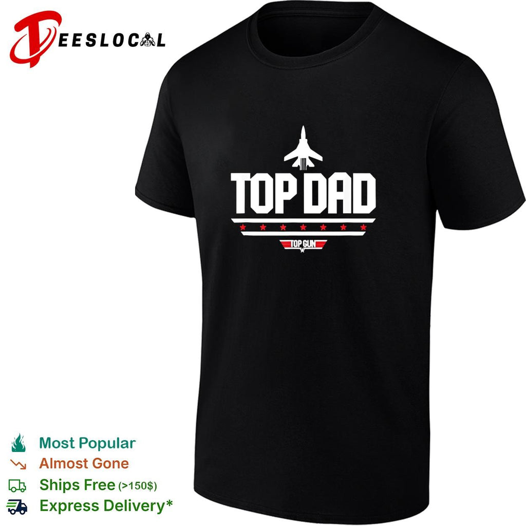 Dad Top Gun jet shirt