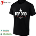 Dad Top Gun logo parody shirt