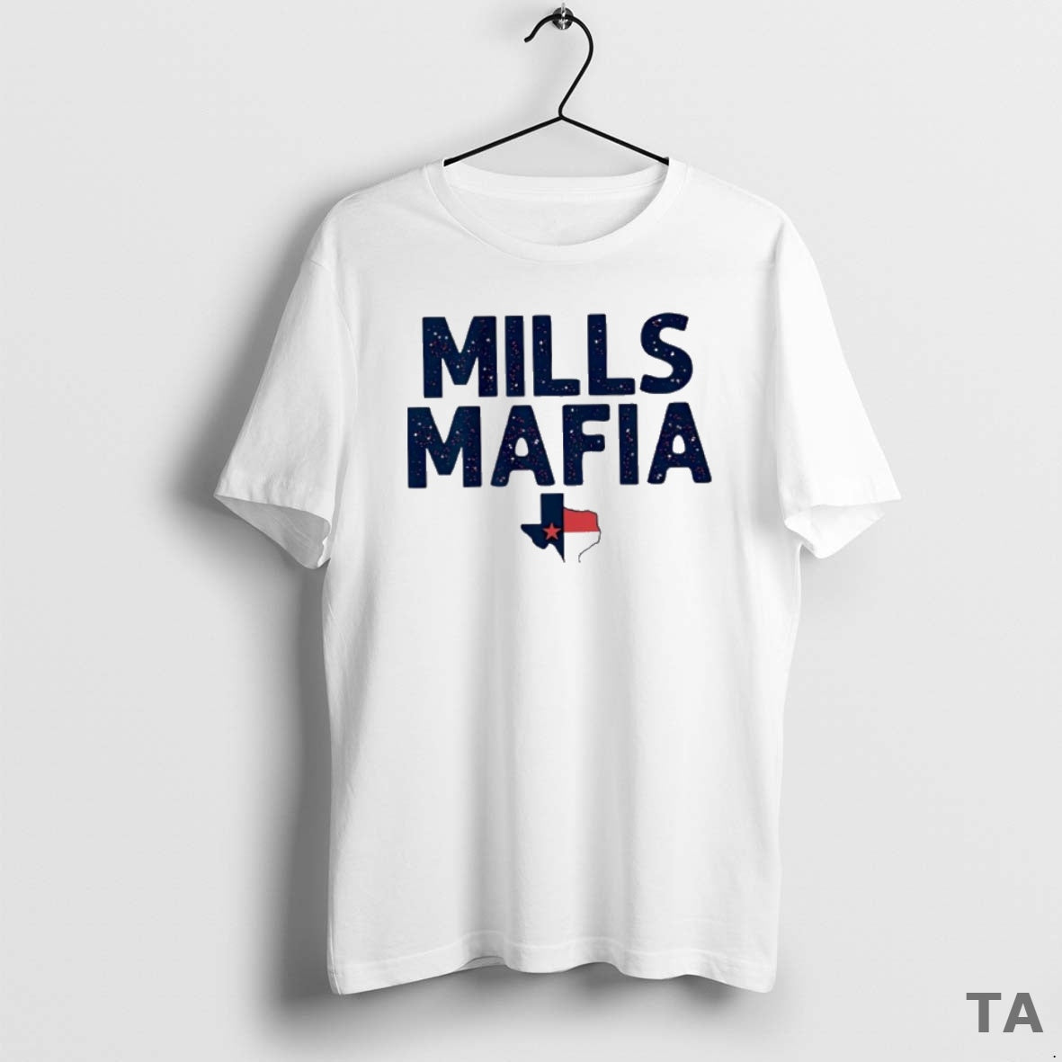 Top Davis Mills Mafia Texas T Shirt Sweater