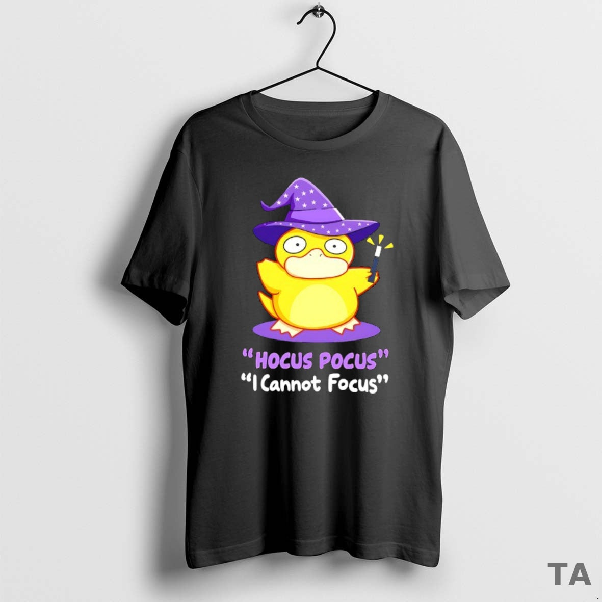 Top Duck Wizard Hocus Pocus I Cannot Focus T Shirt Sweater Hoodie, Sweatshirt | CiraTrend.com