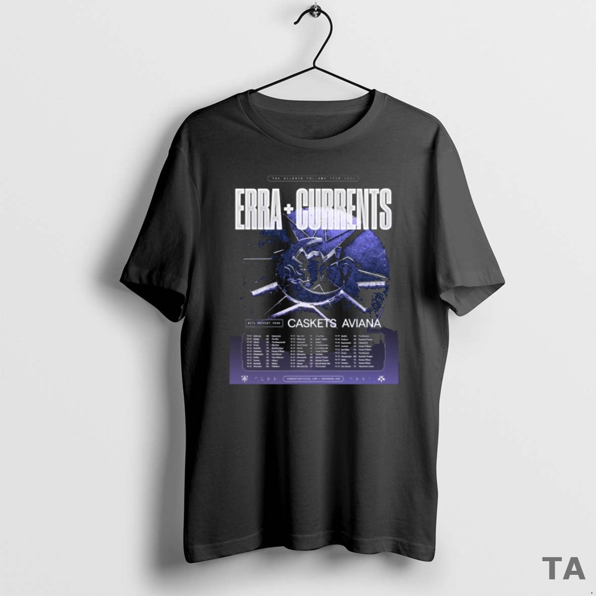Top Erra Band And Currents The Silence Follows Tour 2026 Dates T Shirt Sweater Hoodie, Sweatshirt | CiraTrend.com