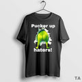 Top Grinch Ass Pucker Up Haters T Shirt Sweater Hoodie, Sweatshirt | CiraTrend.com