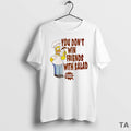 Top Homer Simpsons You Dont Win Friends With Salad Circle T Shirt Sweater Hoodie, Sweatshirt | CiraTrend.com