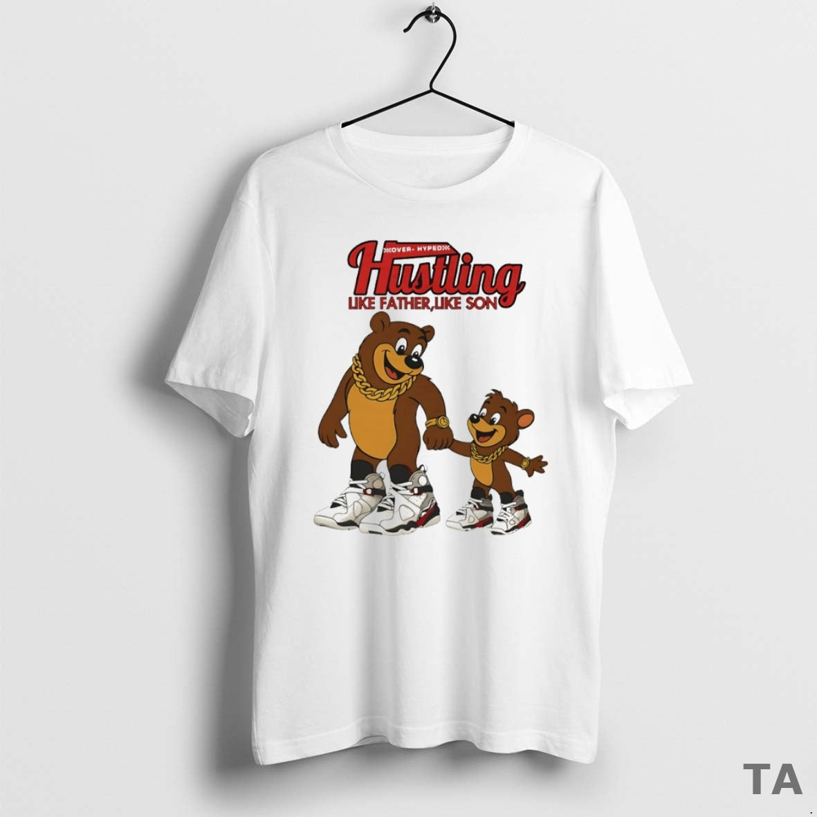 Top Husting Like Father Like Son Circle T Shirt Sweater Hoodie, Sweatshirt | CiraTrend.com