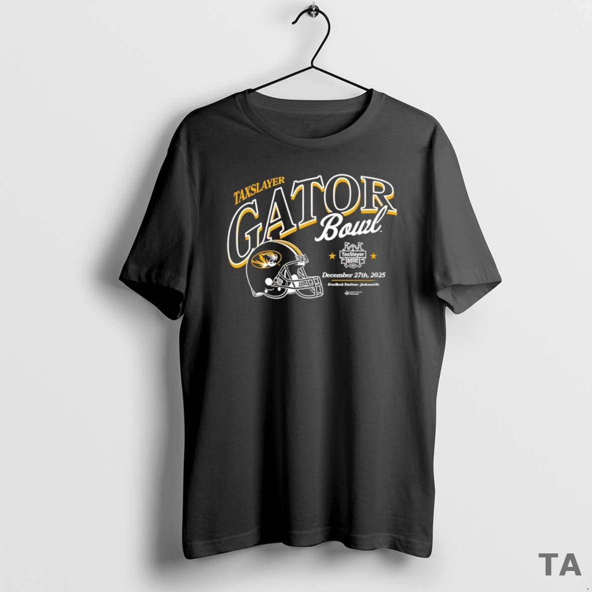 Top Missouri Tigers 2025 Taxslayer Gator Bowl Helmet T Shirt Sweater Hoodie, Sweatshirt | CiraTrend.com