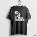 Top Nino Pookie Keisha Gee Money Duh Duh Man T Shirt Sweater Hoodie, Sweatshirt | CiraTrend.com