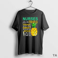 Top Nurse Are Like Pineapples Tough On The Outside Sweet On The Inside T-Shirts, Hoodie, Sweatshirt | CiraTrend.com