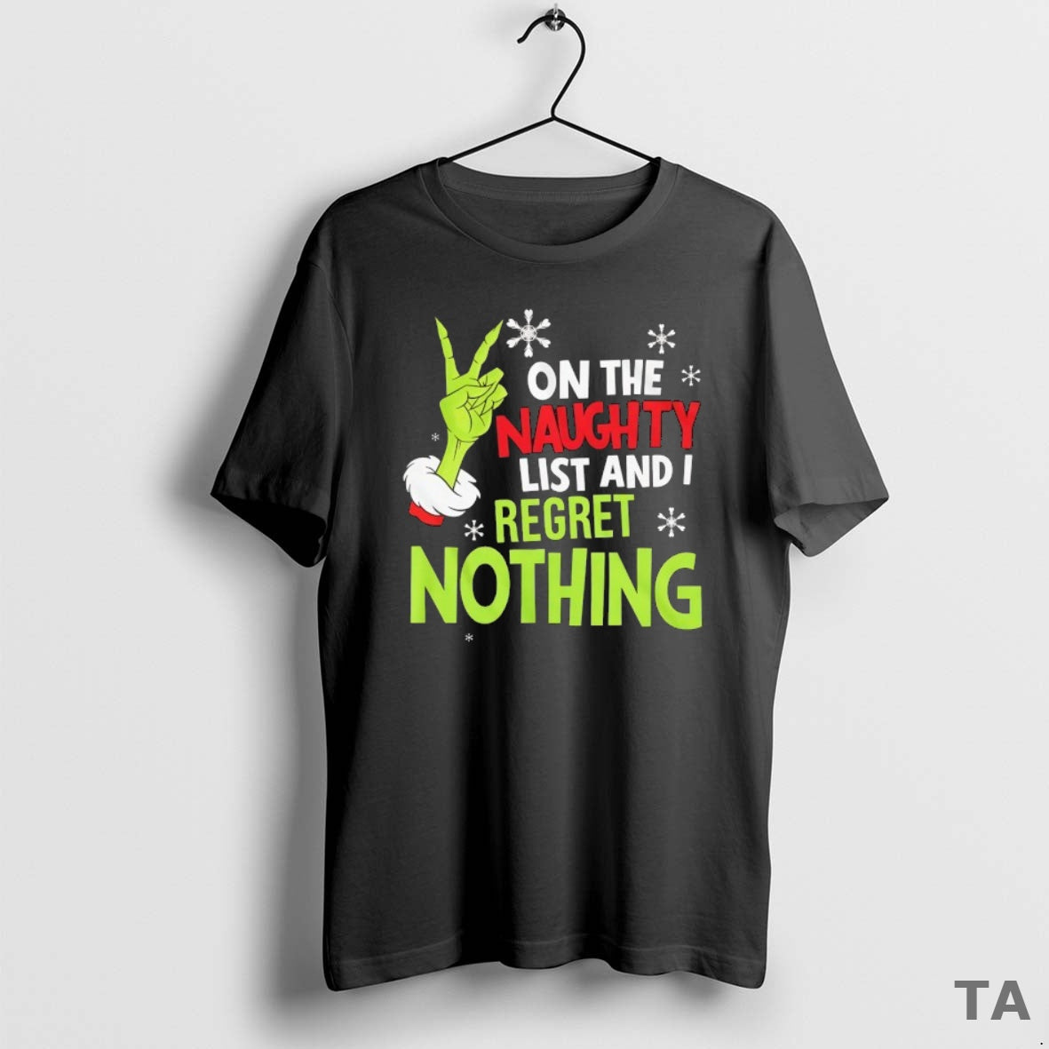 Top On The Naughty List And I Regret Nothing T Shirt Sweater Hoodie, Sweatshirt | CiraTrend.com