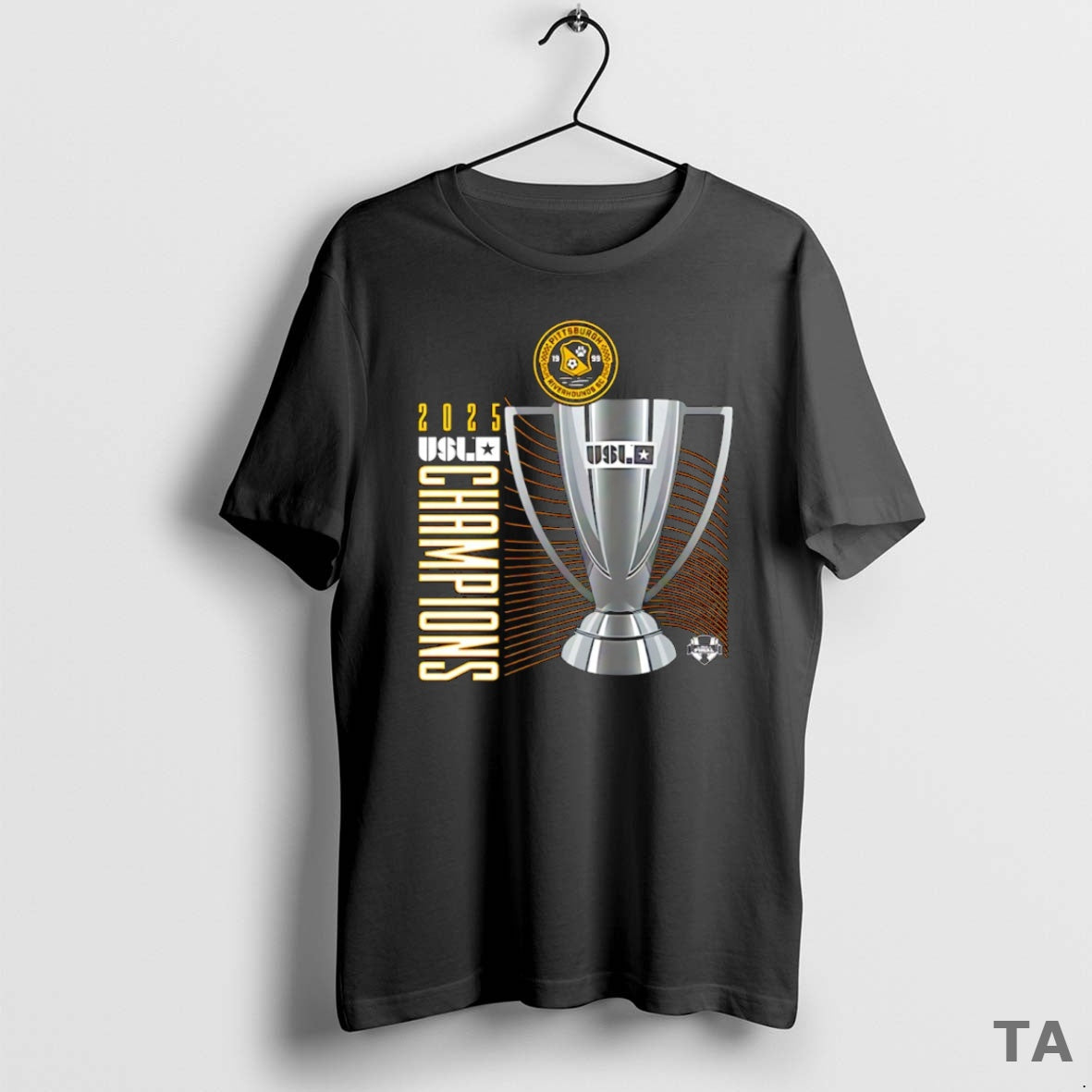 Top Pittsburgh Riverhounds Sc 2025 Usl Championship Final Champions Trophy T Shirt Sweater Hoodie, Sweatshirt | CiraTrend.com