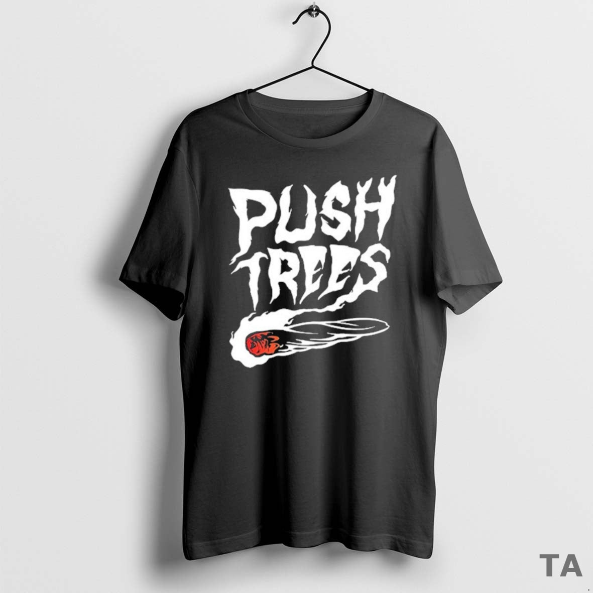 Top Push Trees The Somethings Burning Smoking T Shirt Sweater Hoodie, Sweatshirt | CiraTrend.com