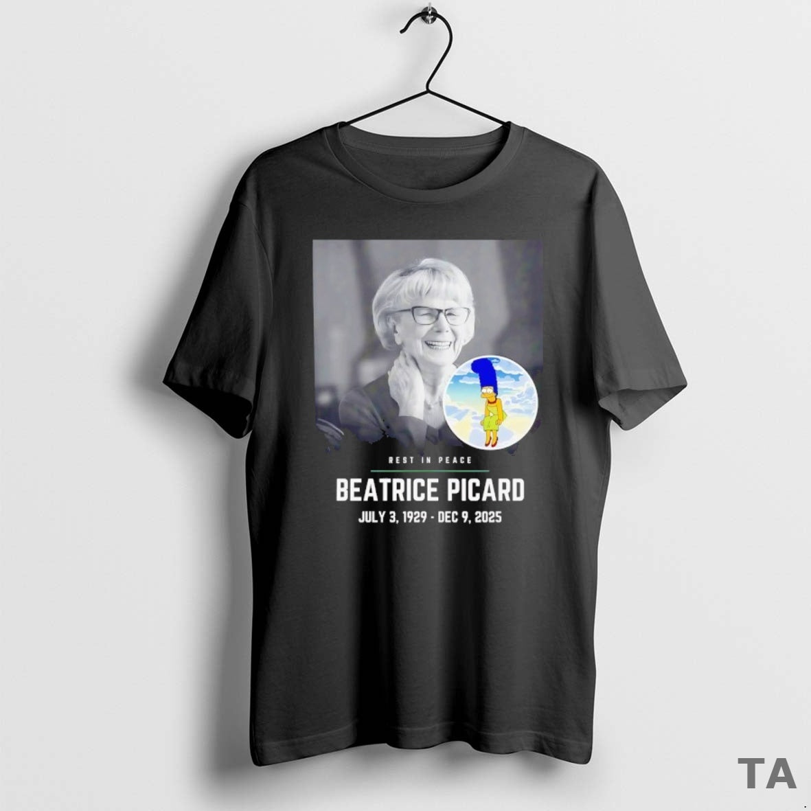 Top Rest In Peace Beatrice Picard 2025 T Shirt Sweater Hoodie, Sweatshirt | CiraTrend.com