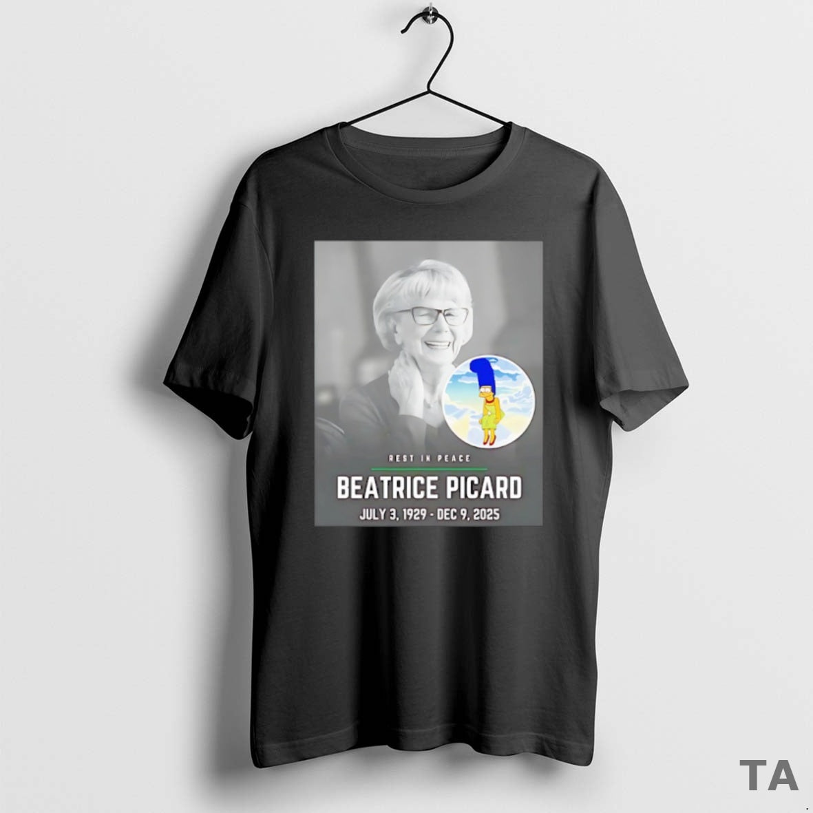 Top Rest In Peace Beatrice Picard July 3 1929 Ded 9 2025 T Shirt Sweater Hoodie, Sweatshirt | CiraTrend.com