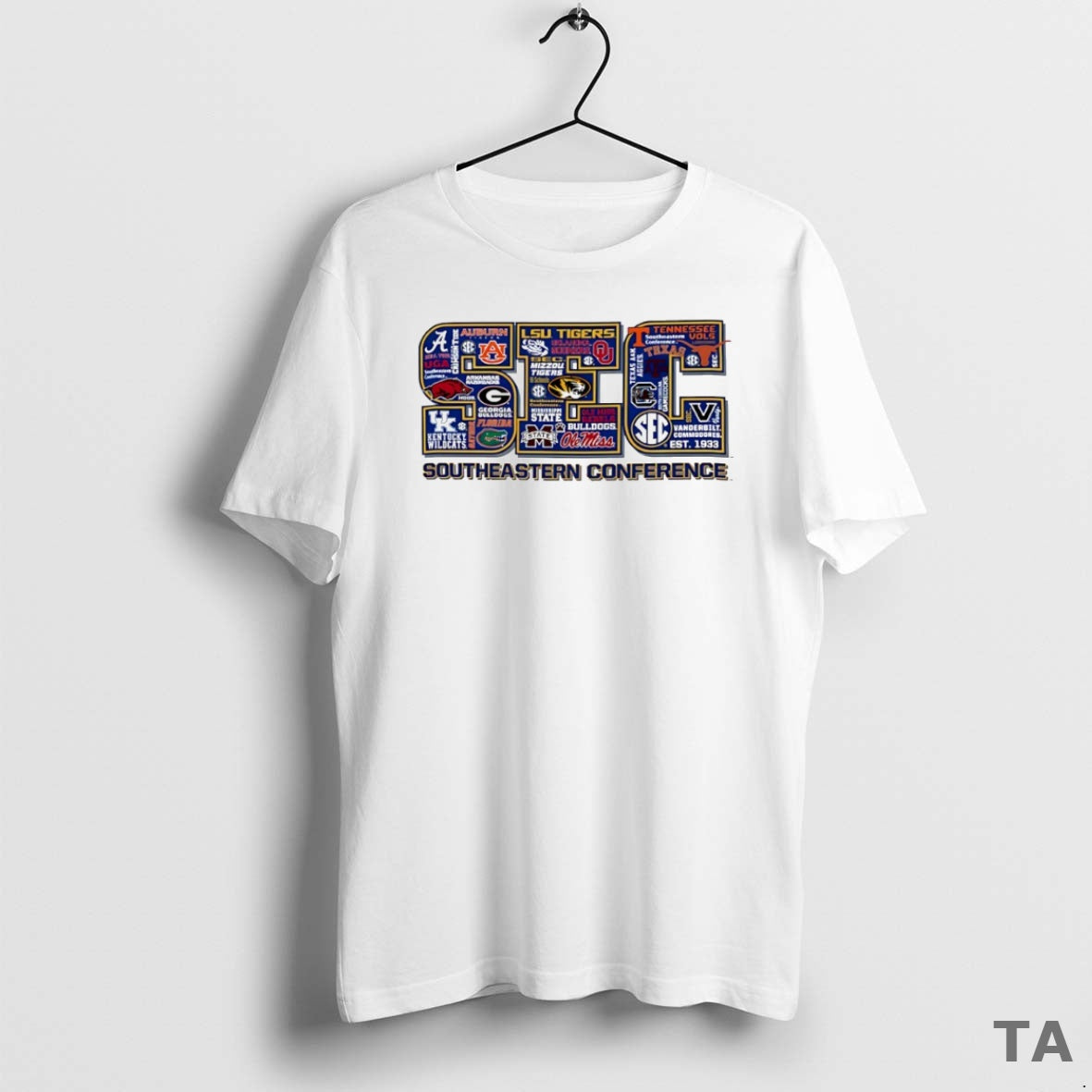 Top Sec Southeastern Conference All Team Circle T Shirt Sweater Hoodie, Sweatshirt | CiraTrend.com