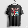 Top Skeleton Fuck Ai Support Human Artists T Shirt Sweater Hoodie, Sweatshirt | CiraTrend.com