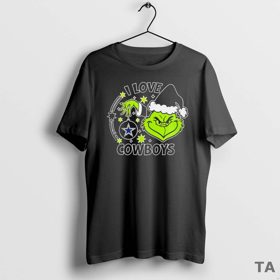 Top The Grinch I Love Dallas Cowboys Christmas 2025 T Shirt Sweater Hoodie, Sweatshirt | CiraTrend.com