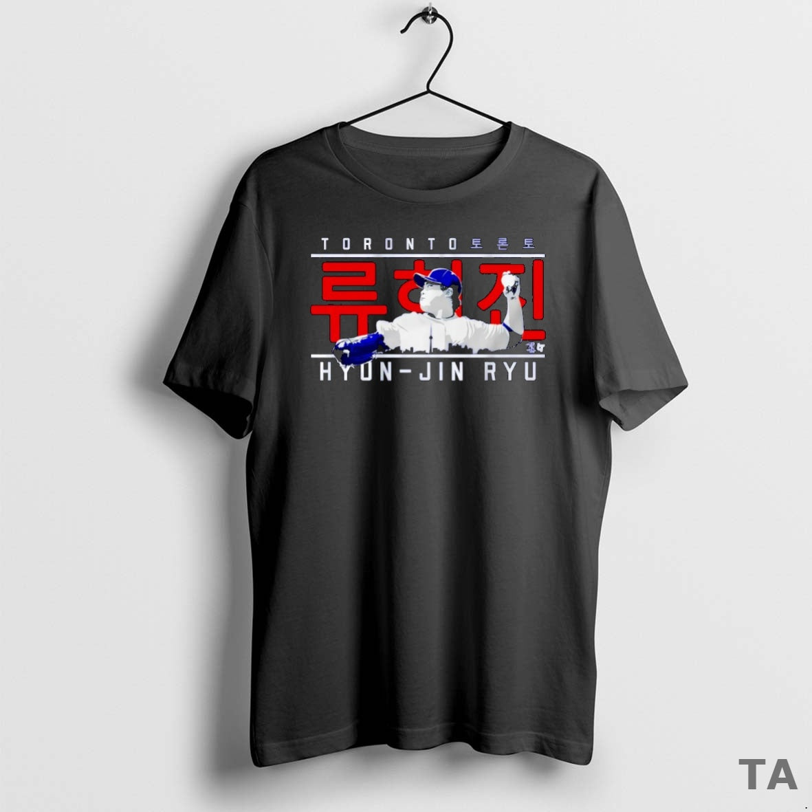 Top Toronto Ryu Ryu Hyun Jin Los Angeles Dodgers Mlb T Shirt Sweater Hoodie, Sweatshirt | CiraTrend.com