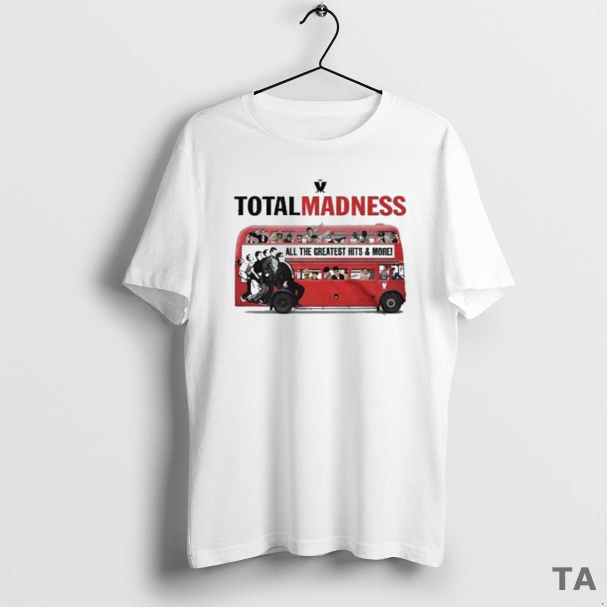 Top Total Madness All The Greatest Hits And More Bus T Shirt Sweater Hoodie, Sweatshirt | CiraTrend.com