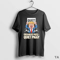 Top Trump Pig Quiet Freedom Of Press Quiet Piggy Funny T Shirt Sweater Hoodie, Sweatshirt | CiraTrend.com