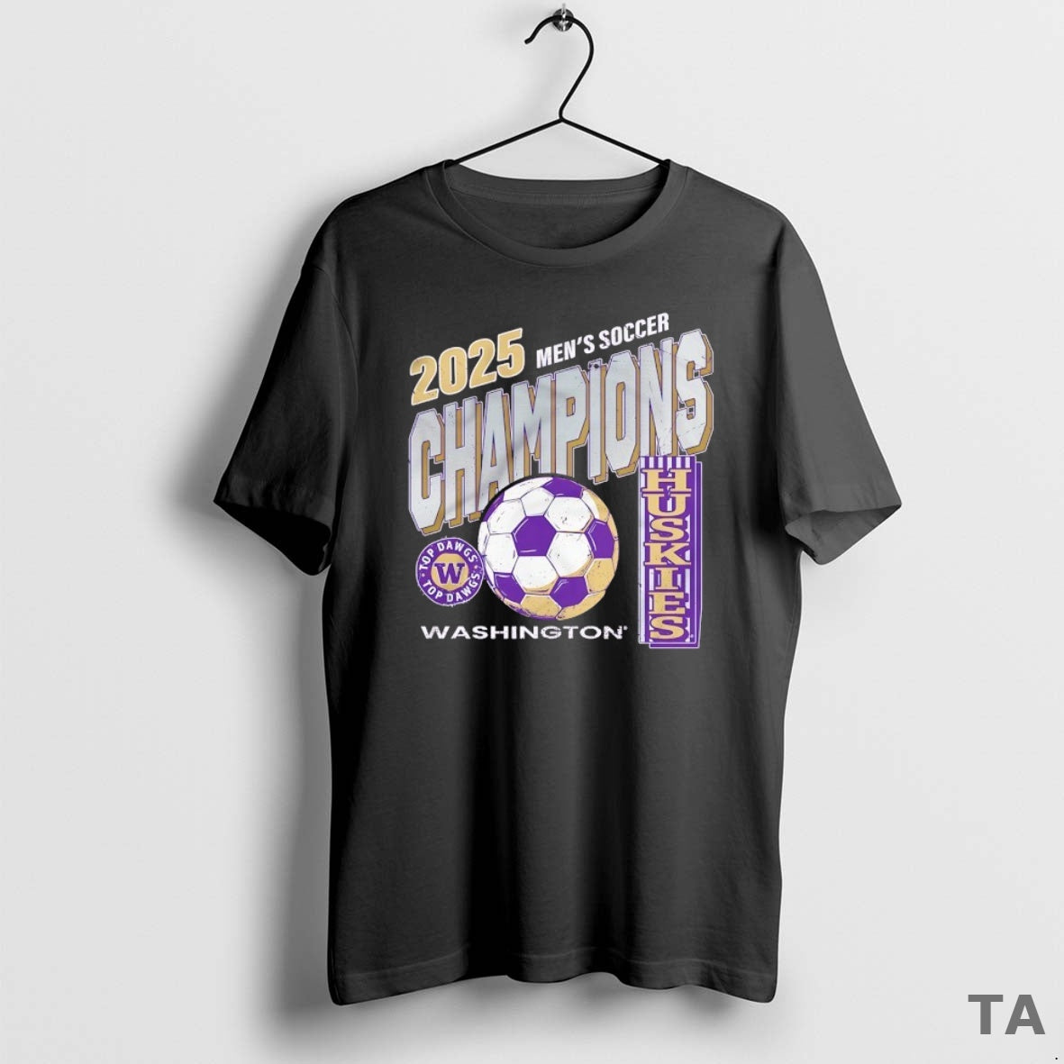 Top Washington Huskies 2025 Mens Soccer Champions T Shirt Sweater Hoodie, Sweatshirt | CiraTrend.com