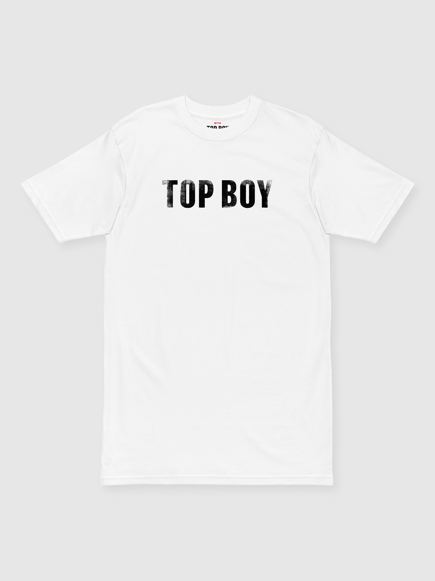 Top Boy Logo T-Shirt [White] Hoodie, Sweatshirt | CiraTrend.com (Image 1)