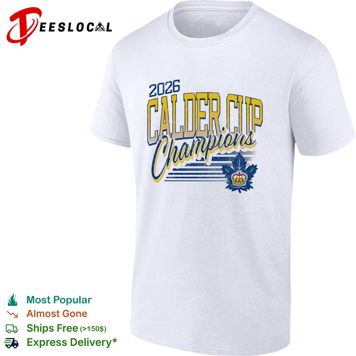Toronto Marlies Calder Cup champions 2026 grey shirt