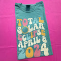 Total Solar Eclipse Comfort Colors T-Shirt Hoodie, Sweatshirt | CiraTrend.com
