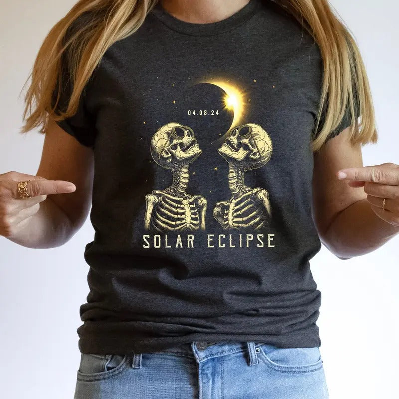 Total Solar Eclipse Twice In A Lifetime 2024 Shirt, April 8 2024, USA Map, Path of Totality Tee, Spring America Eclipse...