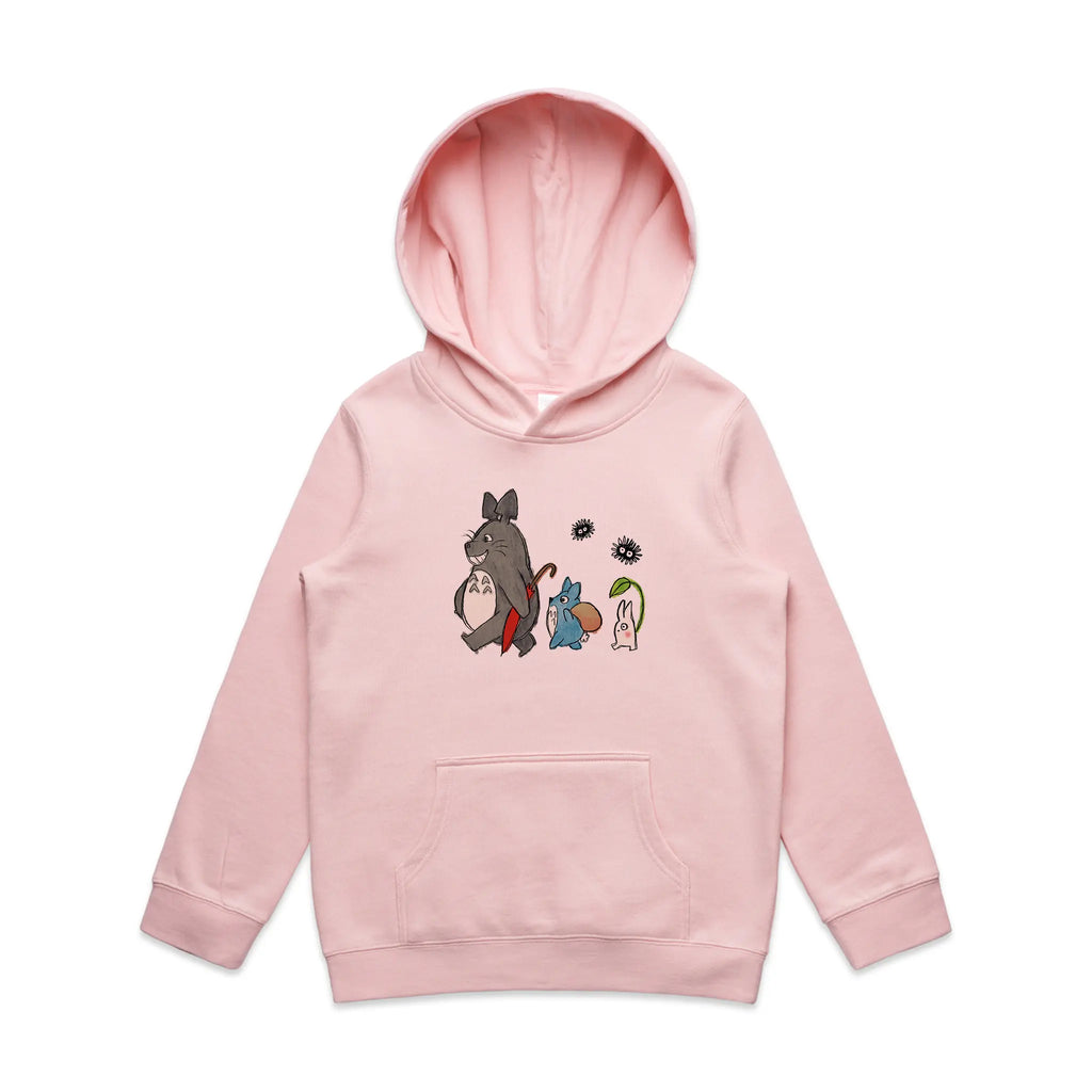 Totoro & Friends Kids Hoodie T-Shirts, Sweatshirt | CiraTrend.com (Image 3)