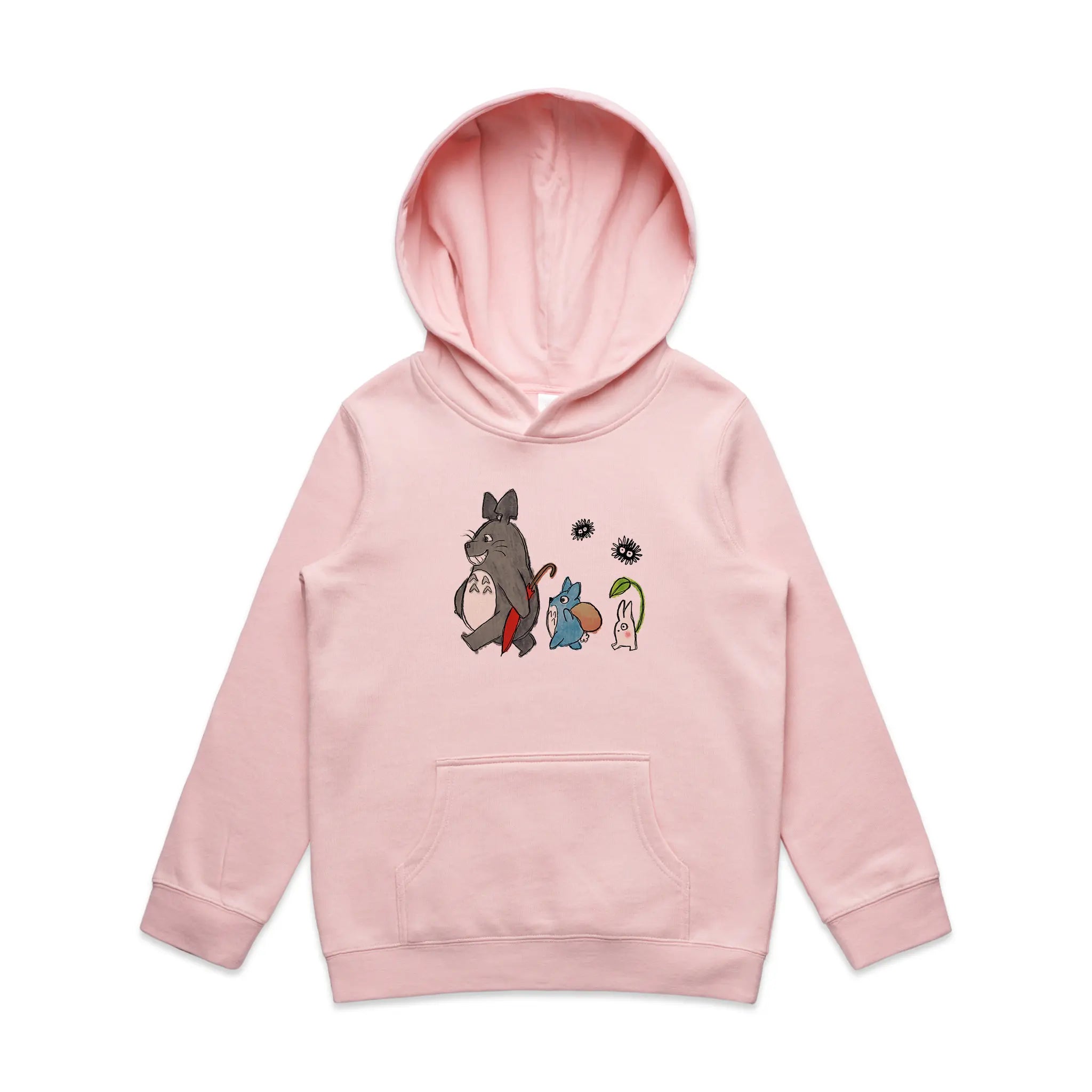 Totoro & Friends Kids Hoodie T-Shirts, Sweatshirt | CiraTrend.com (Image 3)