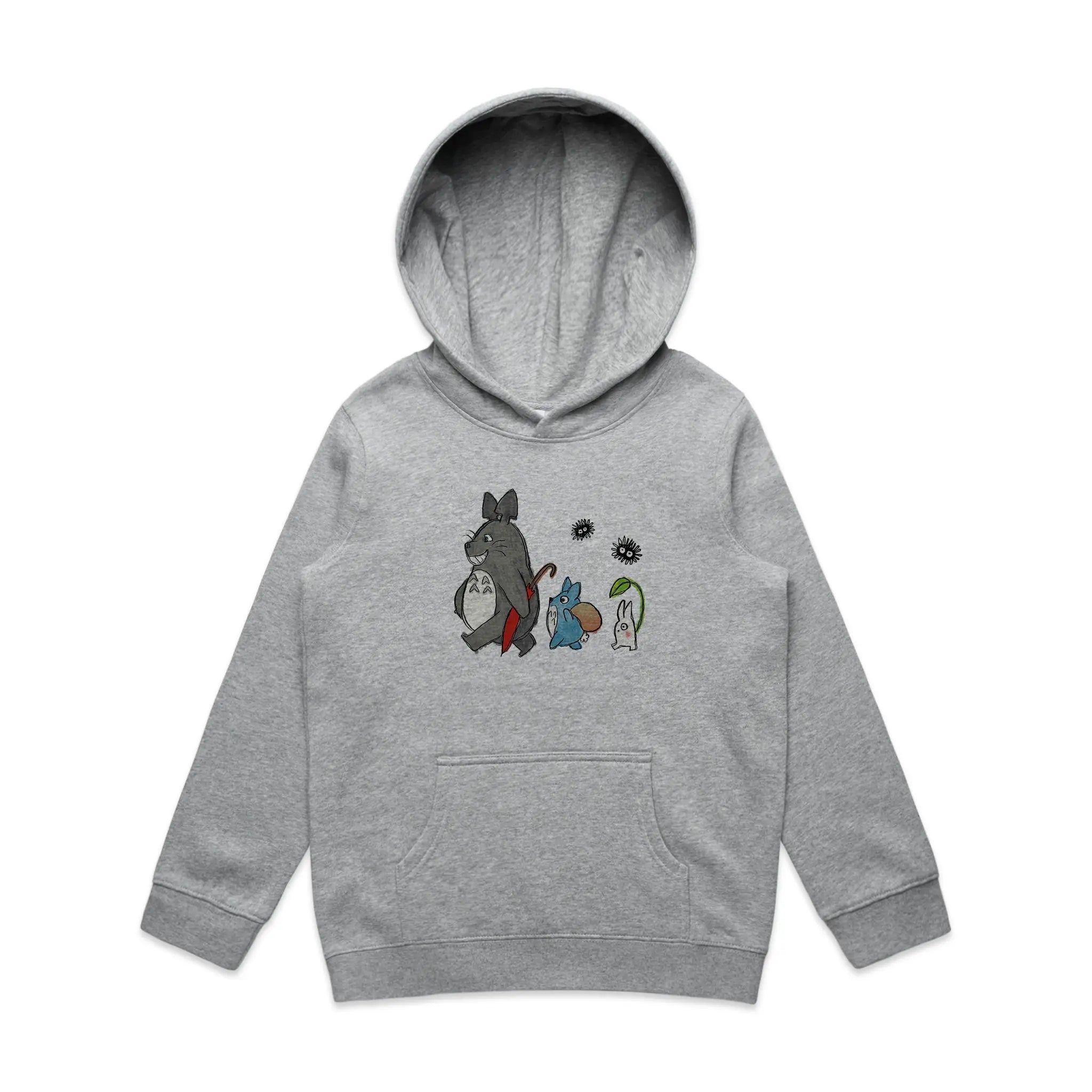 Totoro & Friends Kids Hoodie T-Shirts, Sweatshirt | CiraTrend.com (Image 4)
