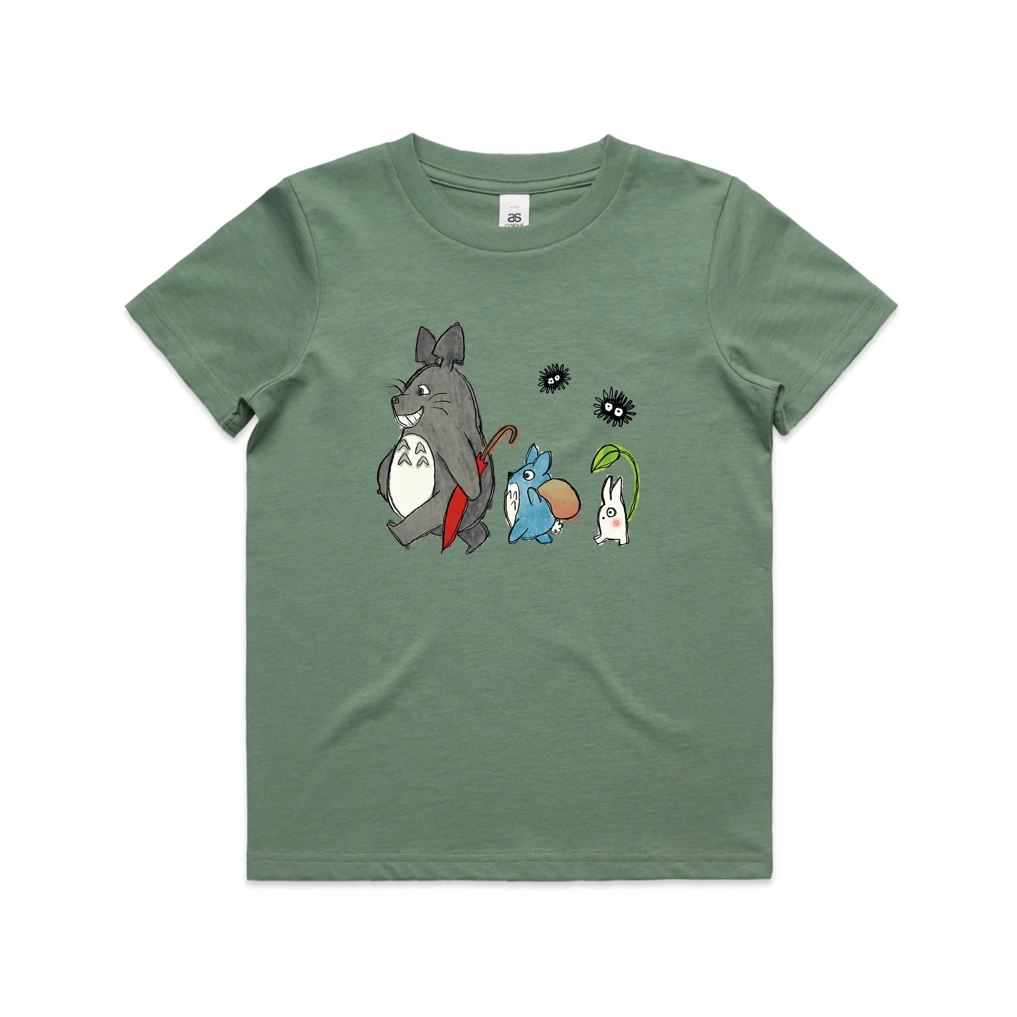 Totoro & Friends Kids Tee Hoodie, Sweatshirt | CiraTrend.com (Image 3)