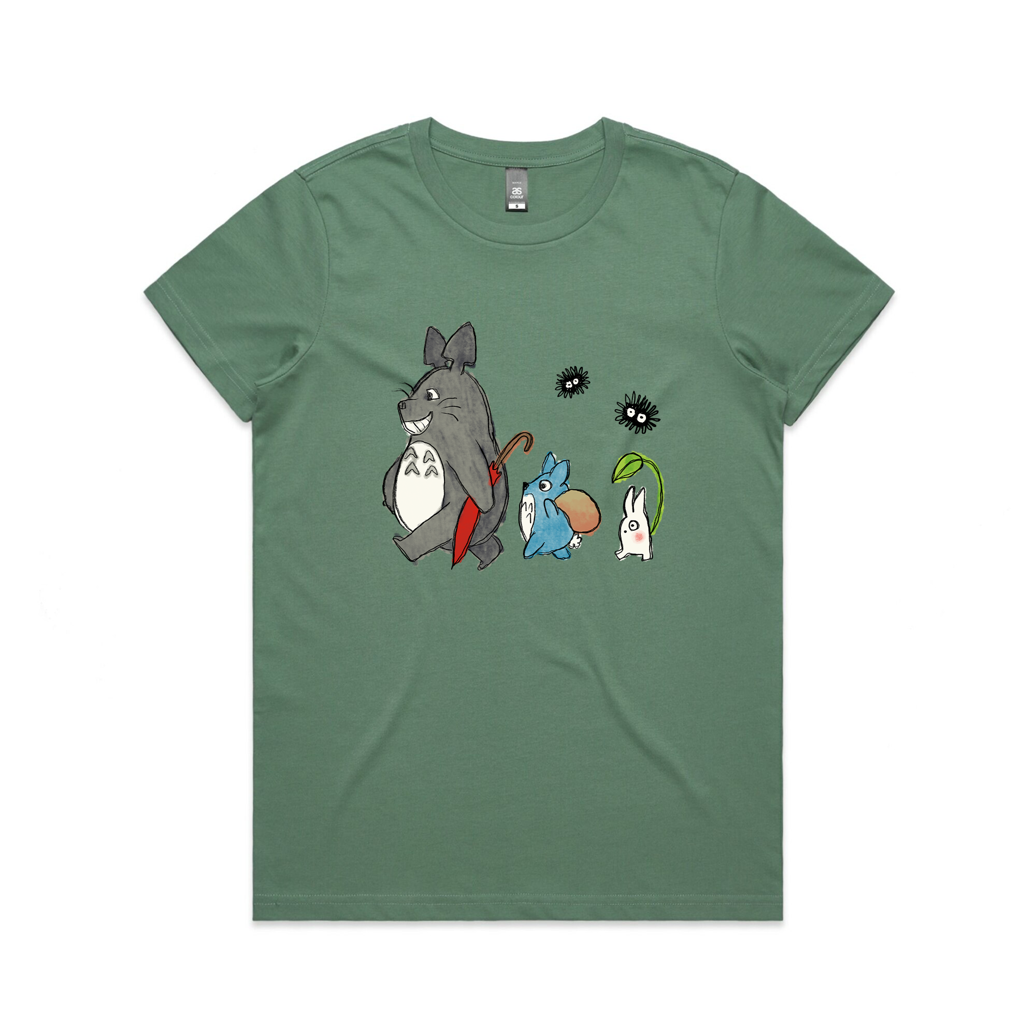 Totoro & Friends Tee Hoodie, Sweatshirt | CiraTrend.com (Image 5)