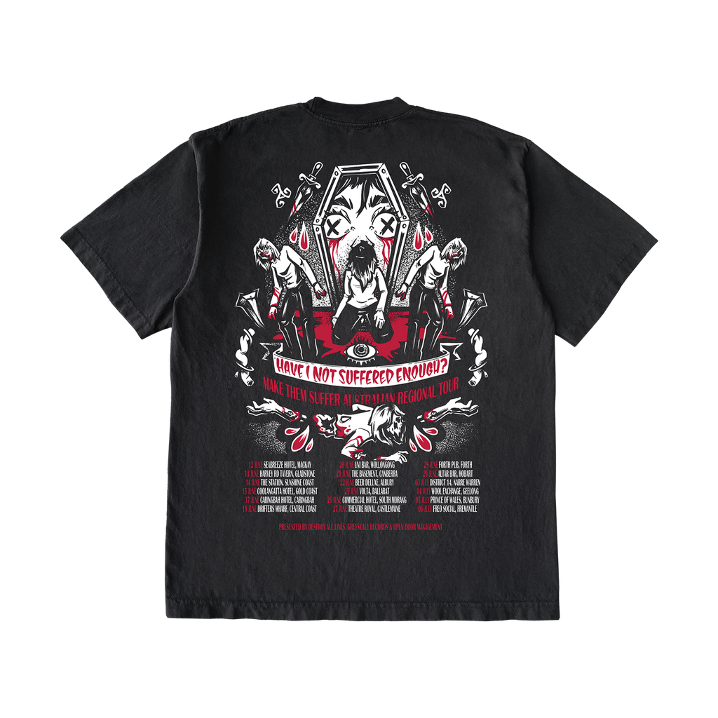 "Have I Not Suffered Enough Tour" T-Shirt Hoodie, Sweatshirt | CiraTrend.com (Image 2)