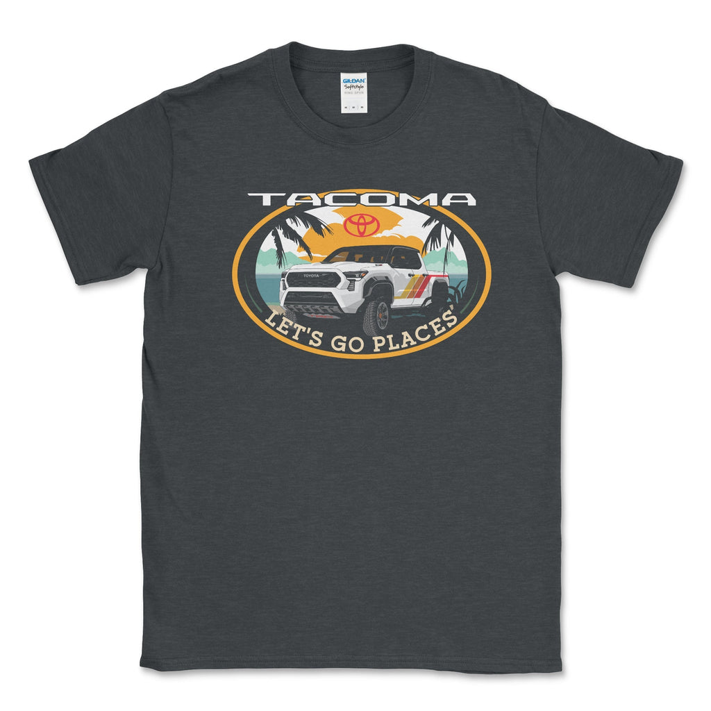 Toyota Tacoma Let's Go Places Pick-Up Truck Beach Tee Hoodie, Sweatshirt | CiraTrend.com (Image 4)