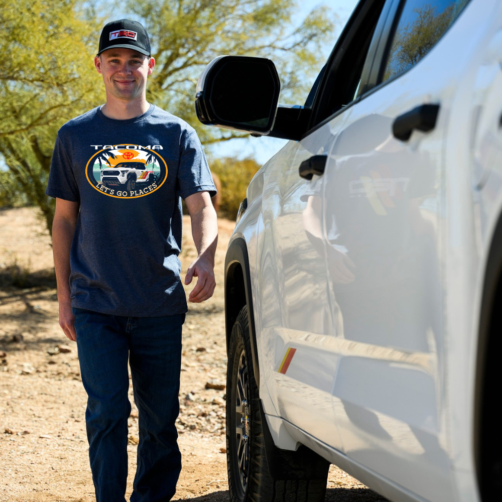 Toyota Tacoma Let's Go Places Pick-Up Truck Beach Tee Hoodie, Sweatshirt | CiraTrend.com (Image 2)