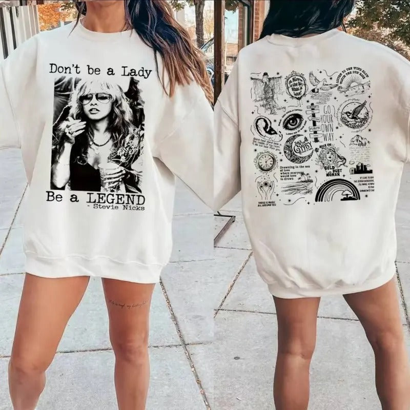 Tracklist Stevie Nicks 2 Sides Newest Shirt Sweatshirt Hoodie, Silver Springs Shirt, Gifts For Her | CiraTrend.com