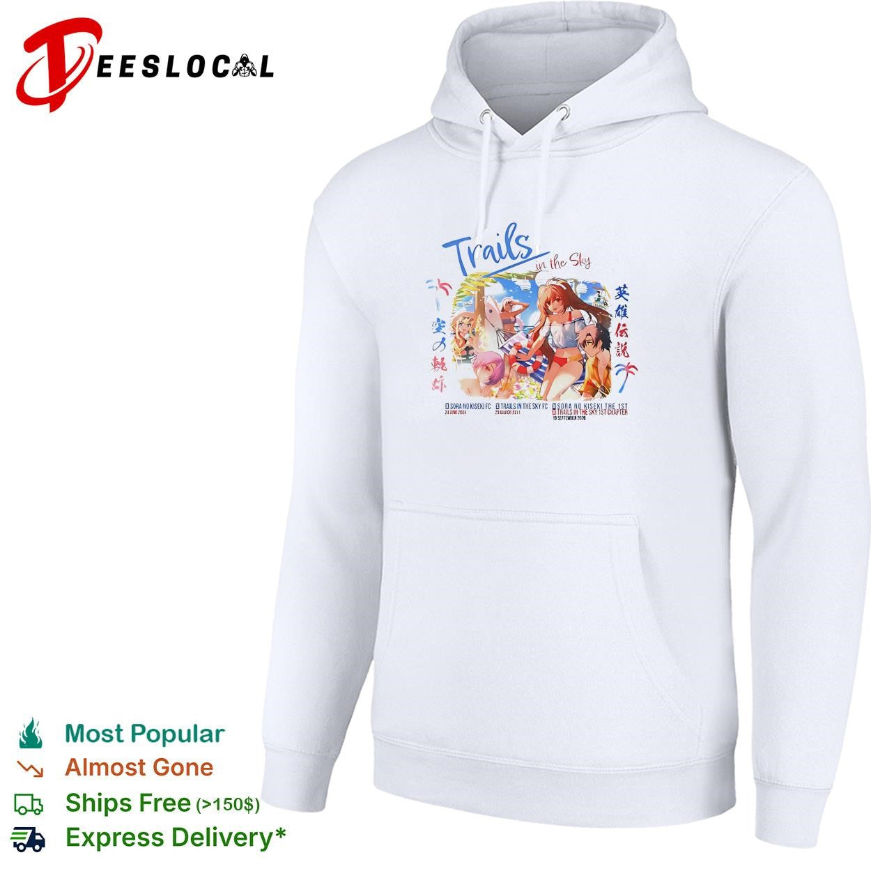 Trails in the Sky Summer vintage shirt