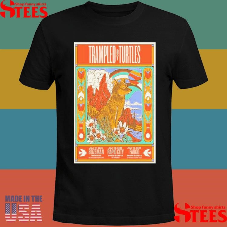 Trampled By Turtles Bozeman July 17 2025 T-Shirts